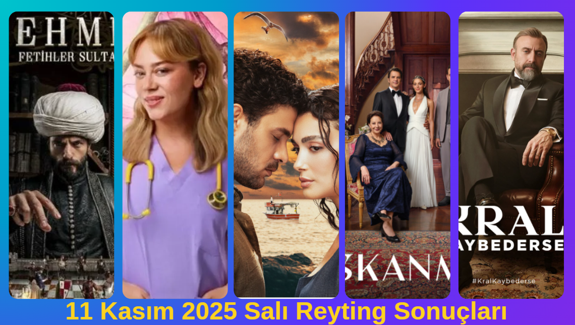 11 Kasım 2025 Salı Reyting Sonuçları: Ekranlarda Kıyasıya Rekabet!