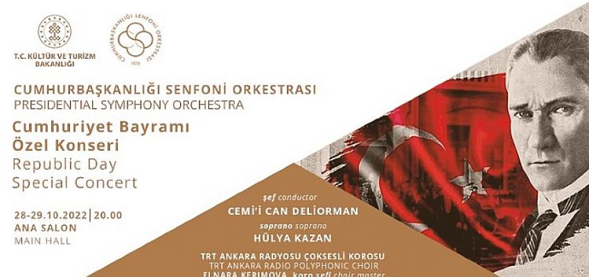 Cumhurbaşkanlığı Senfoni Orkestrası’ndan Cumhuriyet Bayramı İçin Görkemli Konser- Güncel Haberler
