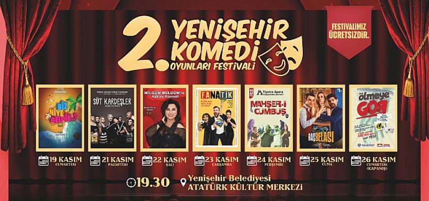 2. Yenişehir Komedi Oyunları Festivali Başlıyor- Güncel Haberler