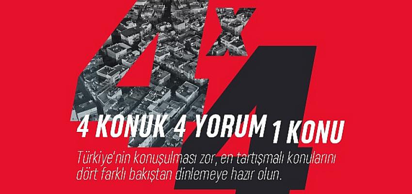 Türkiye’nin En Sıcak Gündem Konuları Dört Farklı Yorumla Karşınızda: “4×4” GAİN’de Yayında- Güncel Haberler