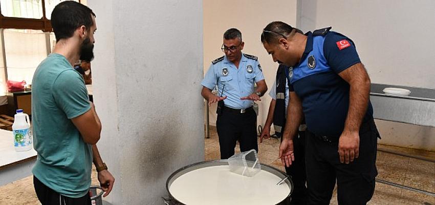 Yenişehir Belediyesinden kaçak peynir imalathanesine baskın- Güncel Haberler