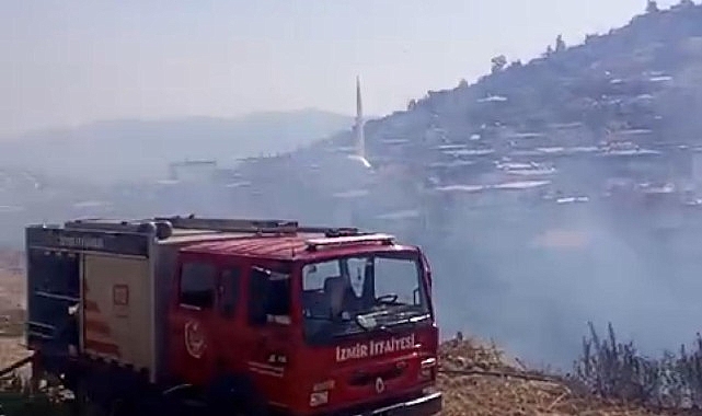 İzmir İtfaiyesi kentin dört bir yanında yangınlarla mücadele ediyor- Güncel Haberler