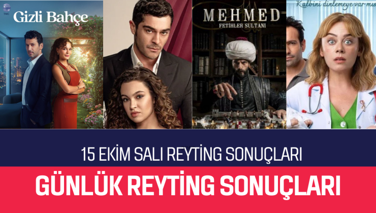 15 Ekim Salı Reyting Sonuçları: Dizilerin Yarışında Hangi Yapımlar Öne Çıkacak?