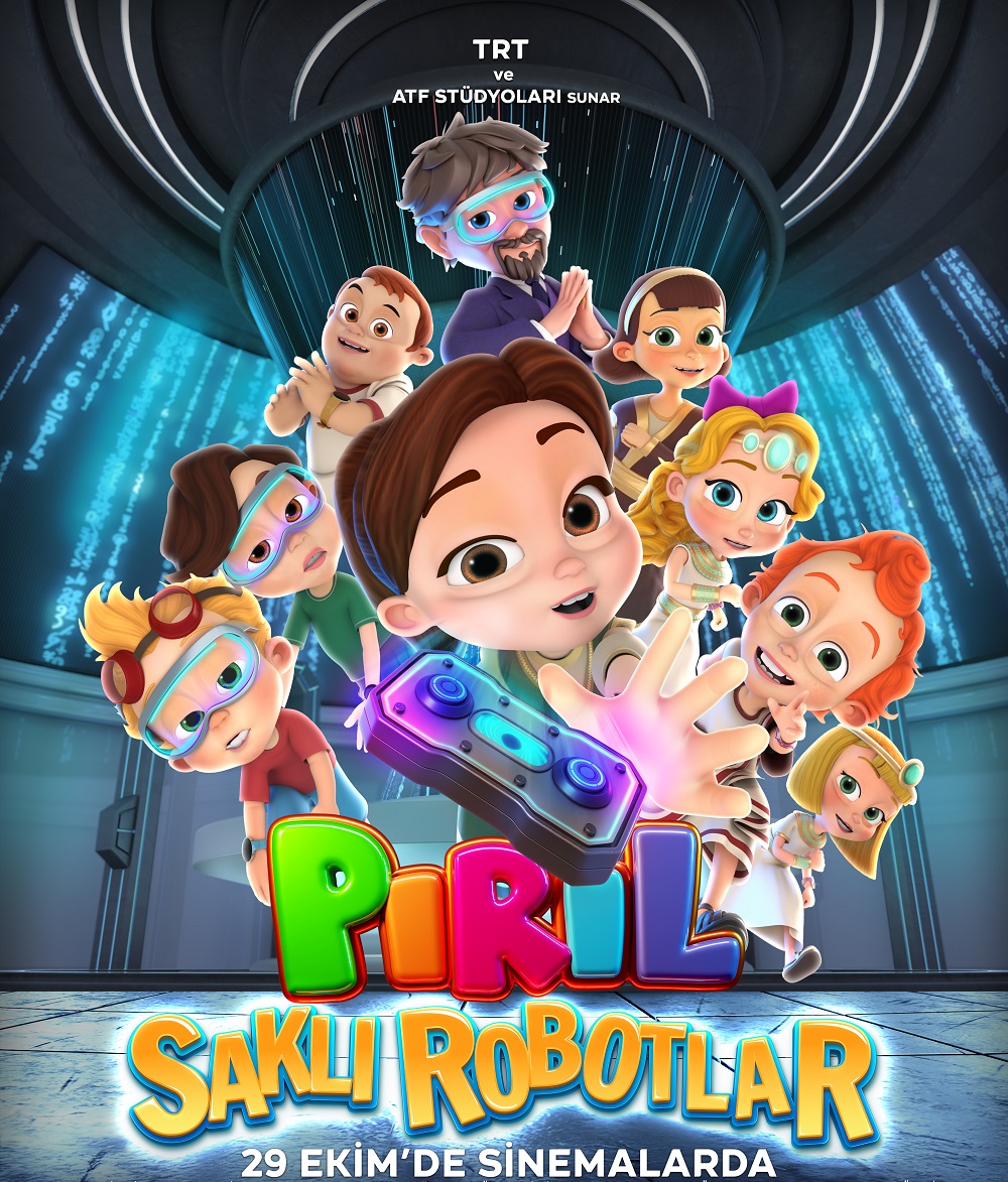 ‘Pırıl: Saklı Robotlar’ 29 Ekim’de Sinemalarda!
