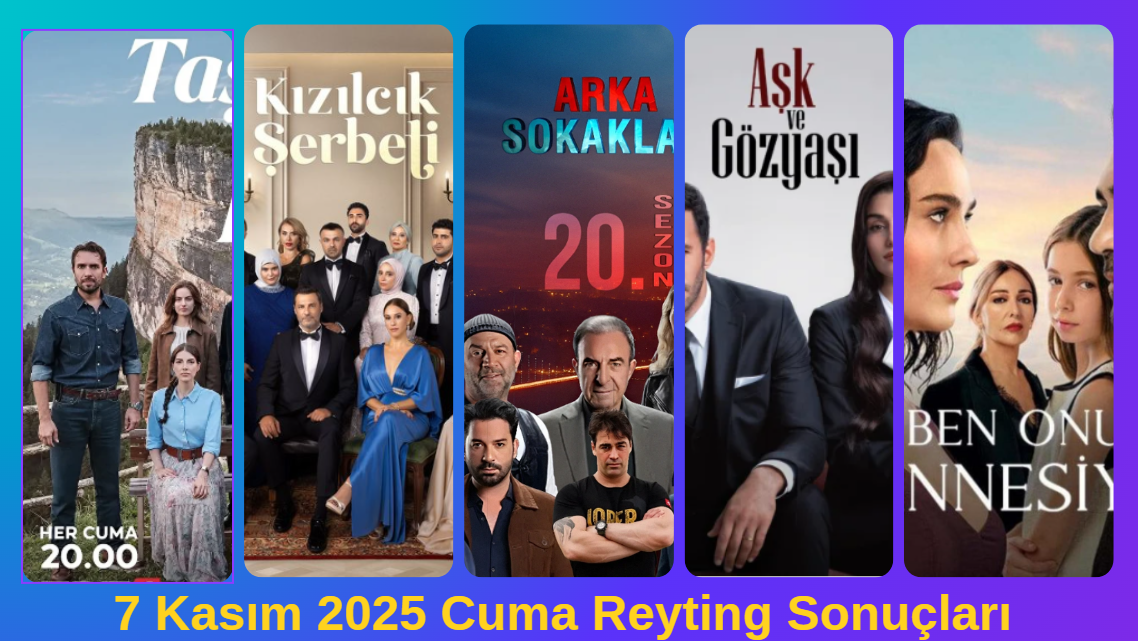 7 Kasım 2025 Cuma Reyting Sonuçları: Zirve Yarışı Kızıştı!