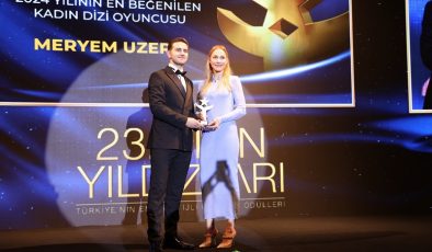 MERYEM UZERLİ’YE ÖDÜL