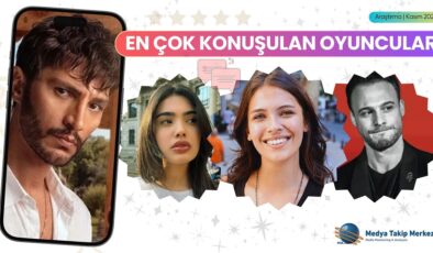 MTM Medya Takip Merkezi, Kasım 2025’in en çok konuşulan oyuncularını araştırdı. Rapora göre, sosyal medyada İlhan Şen; geleneksel medyada ise Engin Çağlar zirveye oturdu. ‘Evrim Akın ve Asena Keskinci ise “ifşa videosu” sonrası medyada en çok konuşulan ilk 5 oyuncu arasında yer aldı.