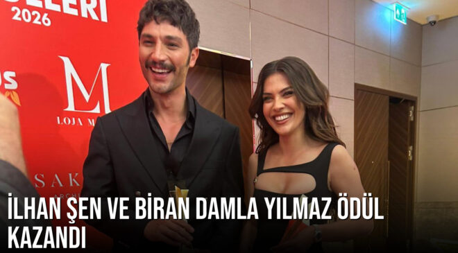 Halef: Köklerin Çağrısı’nın başrol oyuncuları İlhan Şen ve Biran Damla Yılmaz ödül kazandı