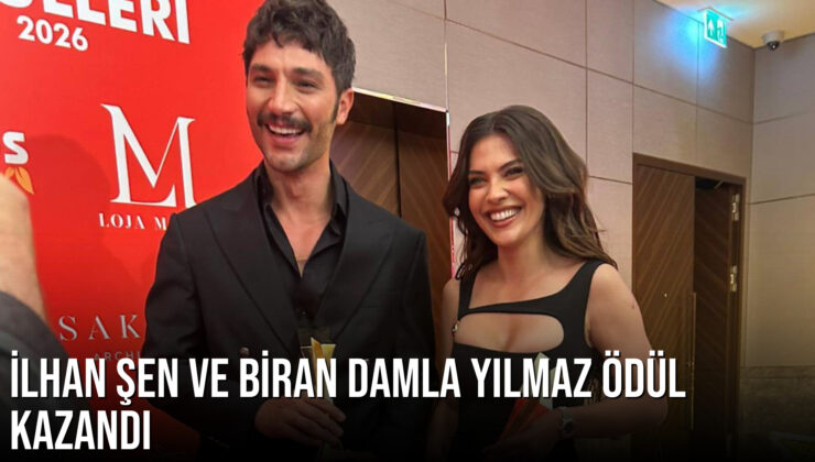 Halef: Köklerin Çağrısı’nın başrol oyuncuları İlhan Şen ve Biran Damla Yılmaz ödül kazandı