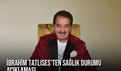 İbrahim Tatlıses’ten sağlık durumu açıklaması: Hastaneye kaldırılmadım, fizik tedaviye geldim