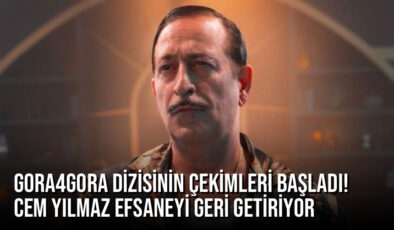 GORA4GORA Dizisinin Çekimleri Başladı! Cem Yılmaz Efsaneyi Geri Getiriyor
