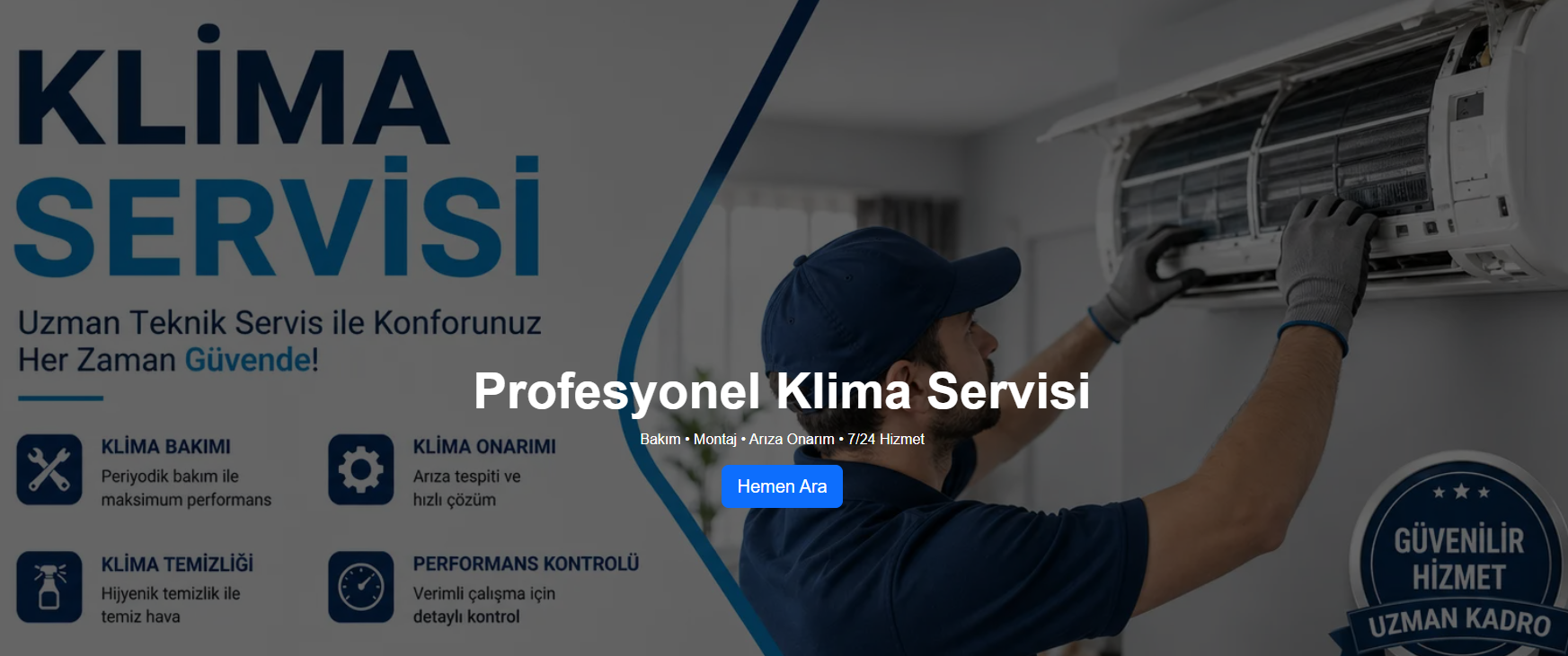 Klima Servisi ve Klima Bakımı Neden Önemlidir?