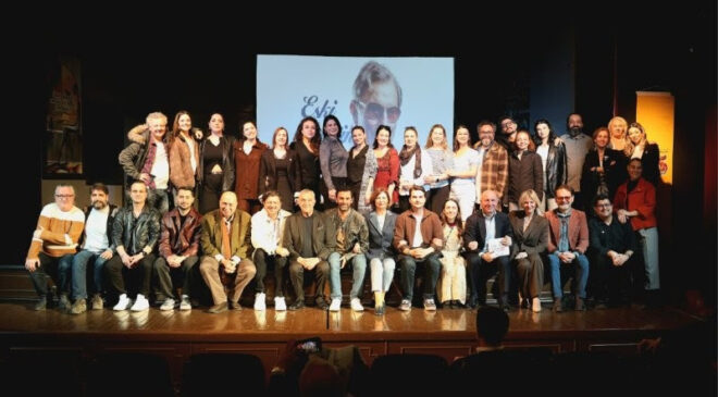 Eskişehir,  Dünya Tiyatro Günü’nde  Haldun Dormen’i  kendi sahnesiyle ve “Lüküs Hayat” ile selamladı!